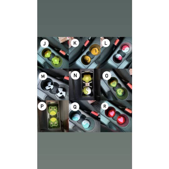 MUUDLAND - Wholesale Car Coaster - Women's - Punch Needle Car Coasters, Set Of 2 Car Coasters, Mug5