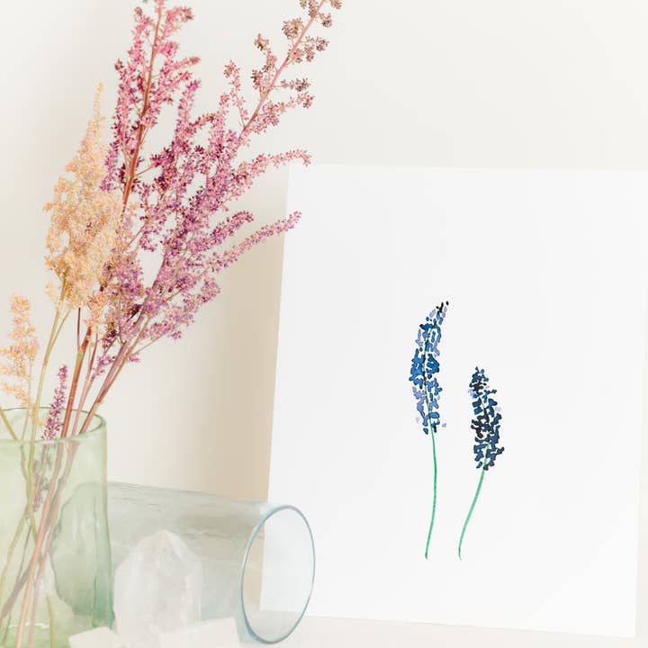 Good Sheila - Wholesale Art Print - Lavender Watercolor Art Print2