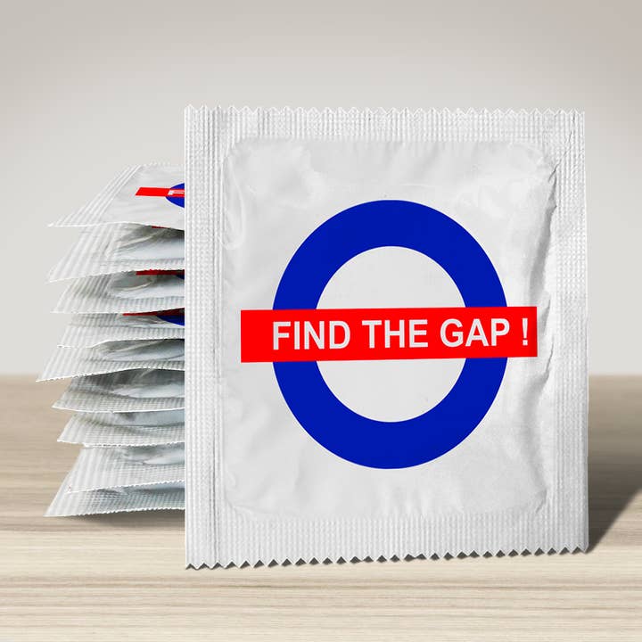 CALLVIN EU - Wholesale Gag Gift/Novelty Gift - Condom : Préservatif: Find The Gap