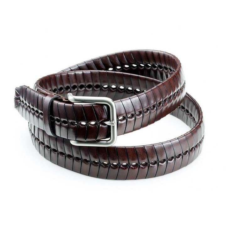 Monte Carlo bælte i brun for engroshandel hos Risch Shoes