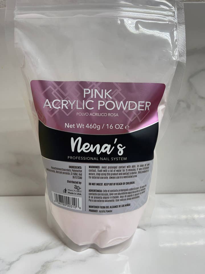 Pink Acrilic powder for wholesale by MARBELLA FASHION