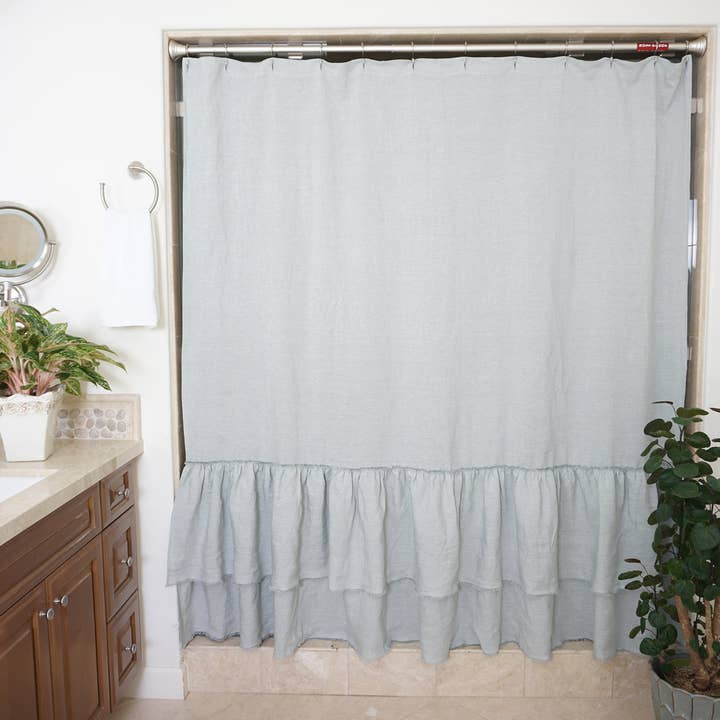 Native Linum - Wholesale Shower Curtain - Tara Shower Curtain