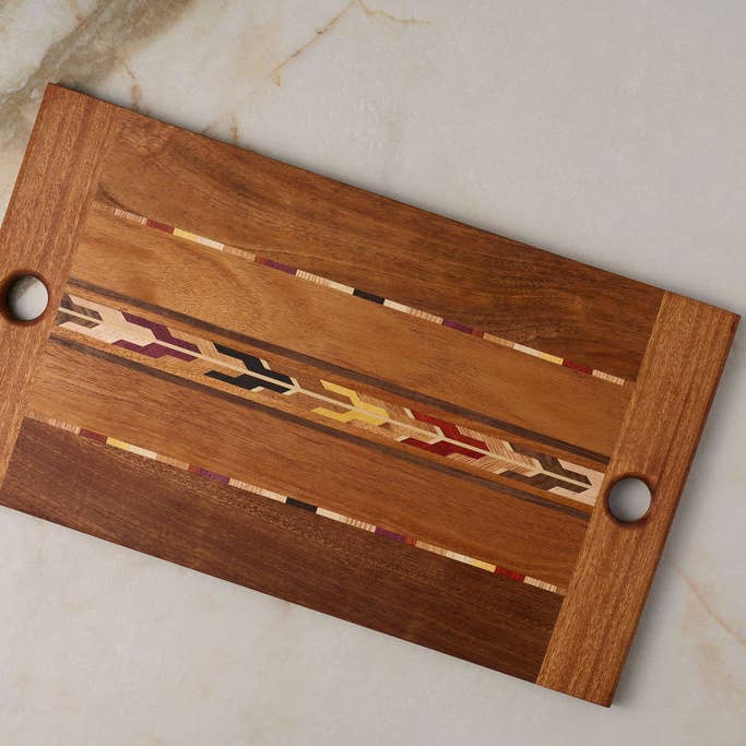 Double Sided Cheese Serving Boards / Charcuterie Tray for wholesale by Buzzee Boards USA