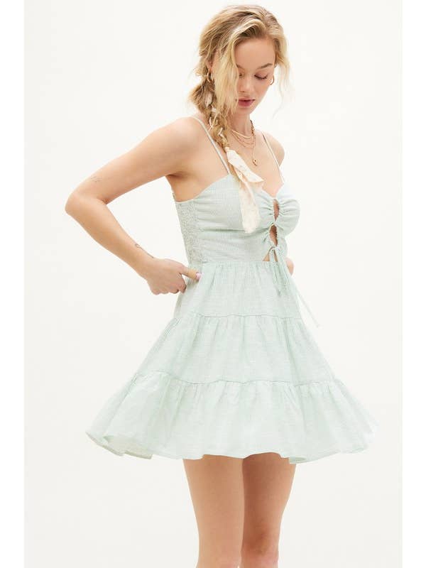 ILLA ILLA - Vente Robe – femme - Robe rayée en lin3