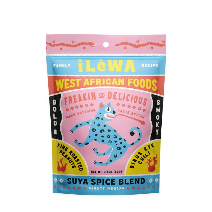 iLéWA Foods – wholesale Dried spice mix – Bold & Smoky Suya Spice Blend