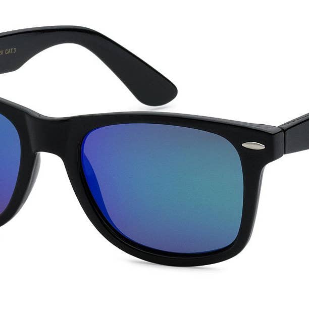 RETRO REWIND POLARIZED MIRRORED LENS SUNGLASSES for wholesale by Luna Sunglasses