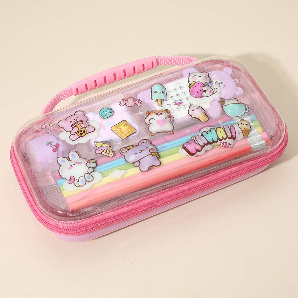 Sensibling Corp. - Wholesale Pencil Case/Pouch - 10PCS - HOT FOCUS Pop-Up Artis Space Stationery Set0