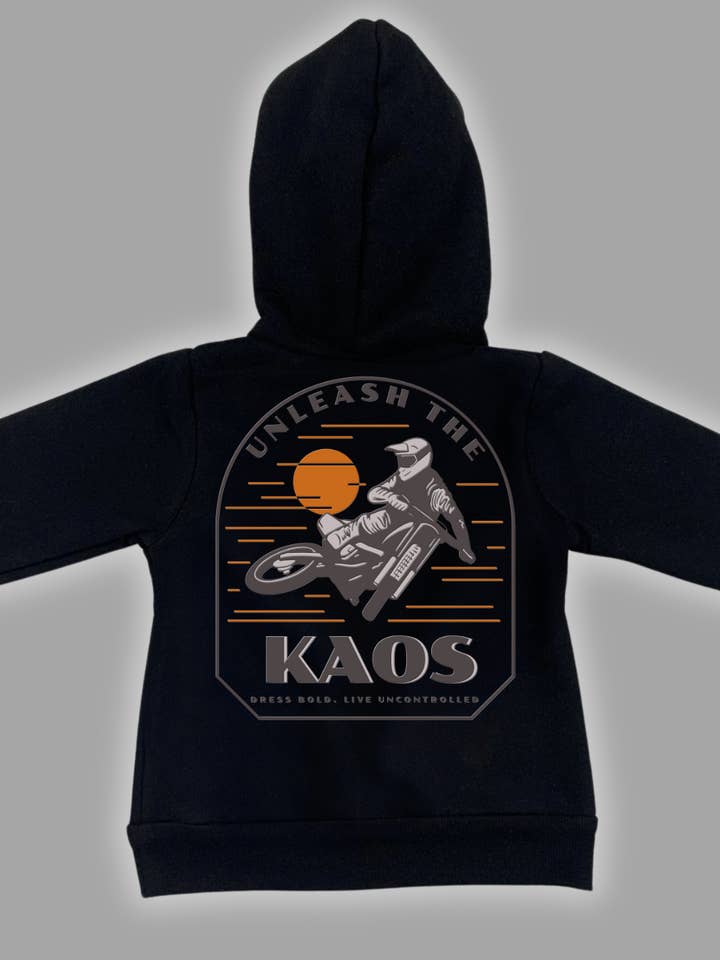 Unleash the Kaos Hoodie for wholesale by Komplete Kaos