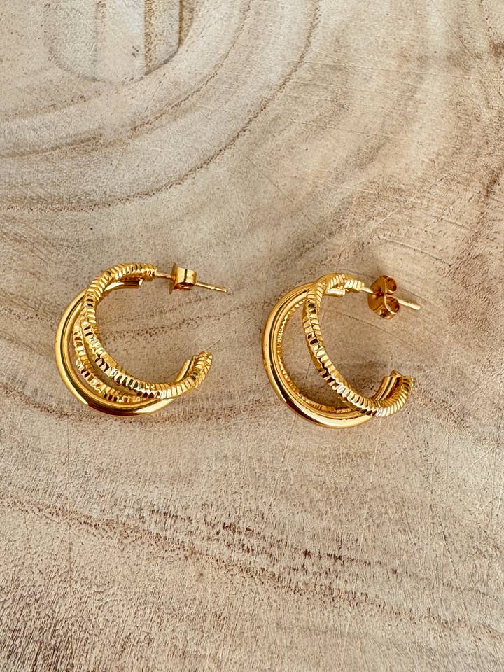 The Glowproof Serenity Earrings for wholesale by Wild Spirit London