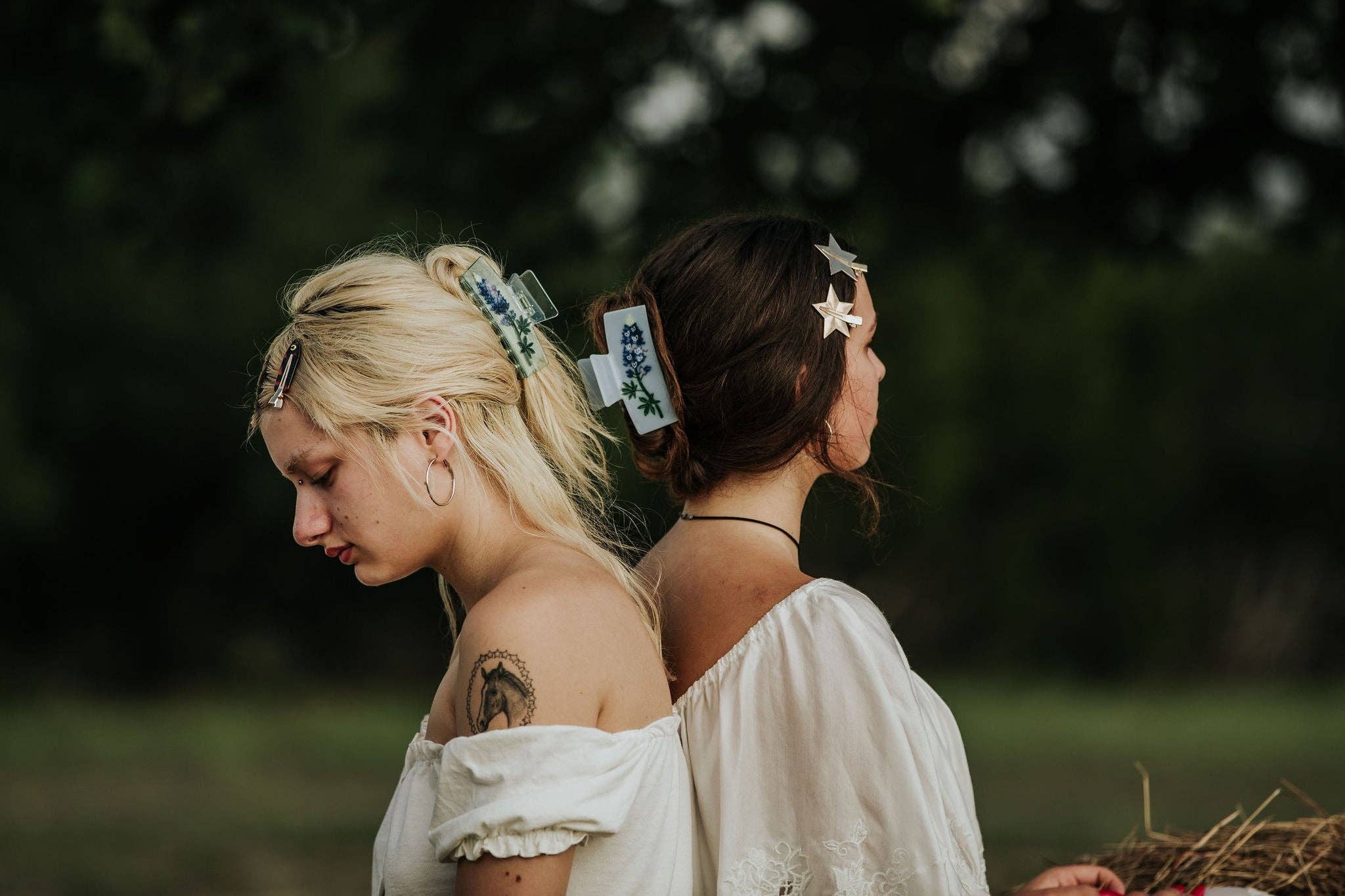 Hey Ricochet - Wholesale Hair Clip - Women's - Bluebonnet Claw3