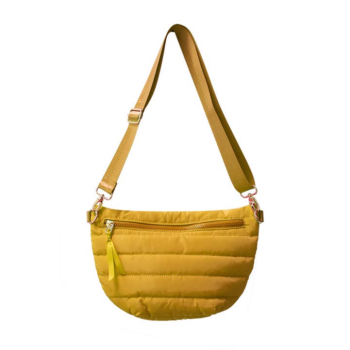 Babs + Birdie - Wholesale Belt Bag - Women's - The Blake | Crescent Puffer Sling Bag | 14 Colors