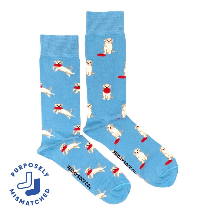 Friday Sock Co. - Vente Chaussettes – homme - Chaussettes Homme Chien & Frisbee0