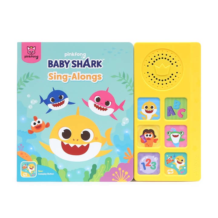 Pinkfong Baby Shark Sing-Alongs Sound Book (6 Button) for wholesale by Pinkfong USA