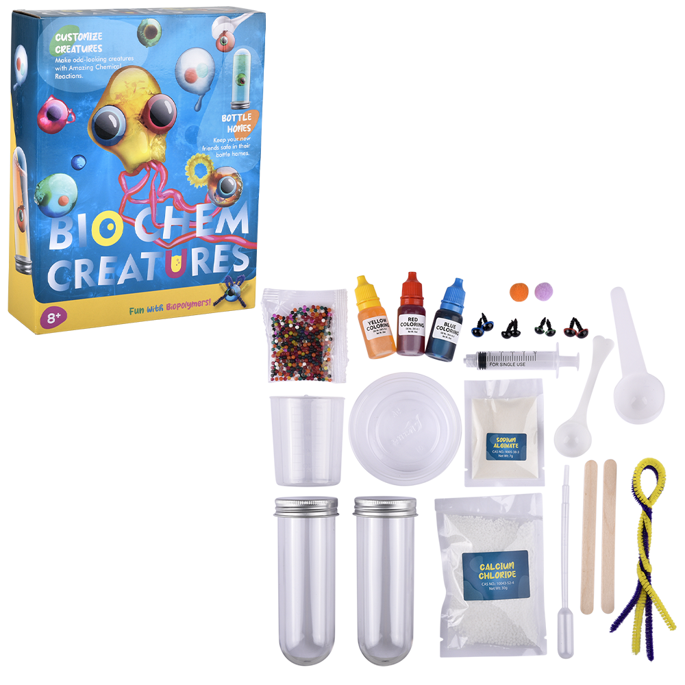 The Toy Network - Wholesale Science & Math Book - EDU-STEM BIO CHEM CREATURE SCIENCE KIT4