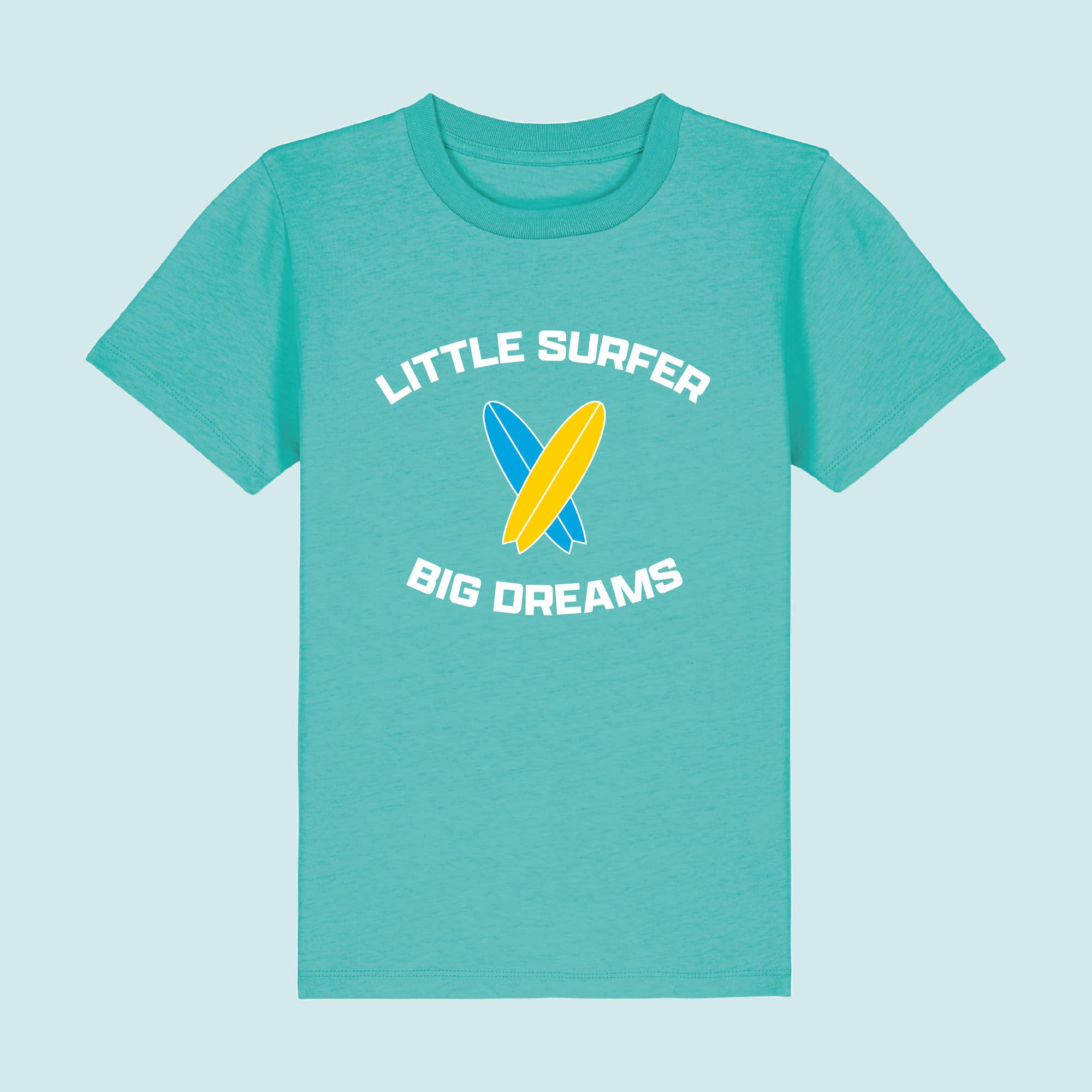 Lovetree Design - Wholesale Screen Printed T-Shirt - Kids - Little Surfer Kids T Shirt | Organic T Shirt 5