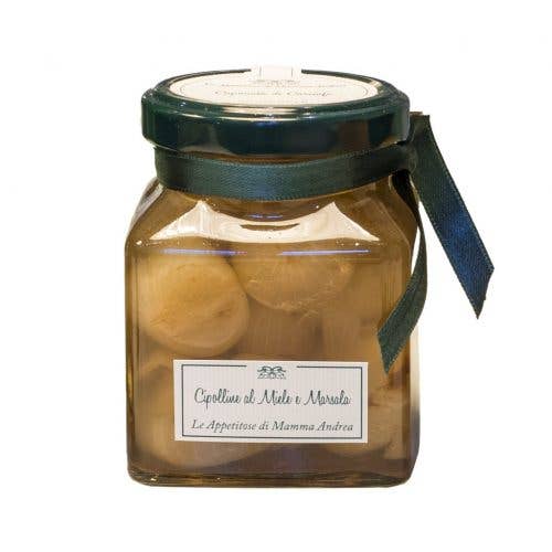 I Peccatucci di Mamma Andrea - Wholesale Preserves - Little onions with Honey and Marsala Wine