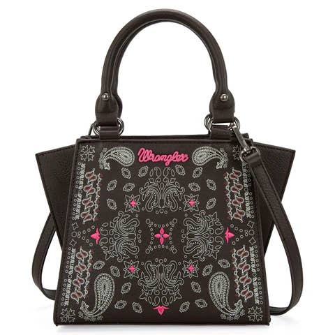 South End Clothing and Apparel L.L.C - Wholesale Satchel - Women's - Wrangler Paisley Mini Satchel2