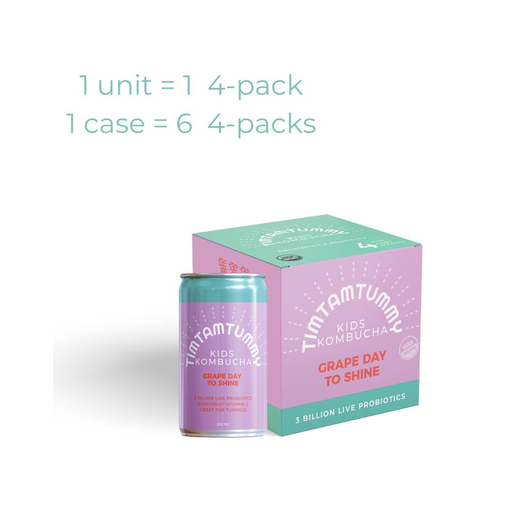 TIM TAM TUMMY - Wholesale Kombucha - Grape Day To Shine