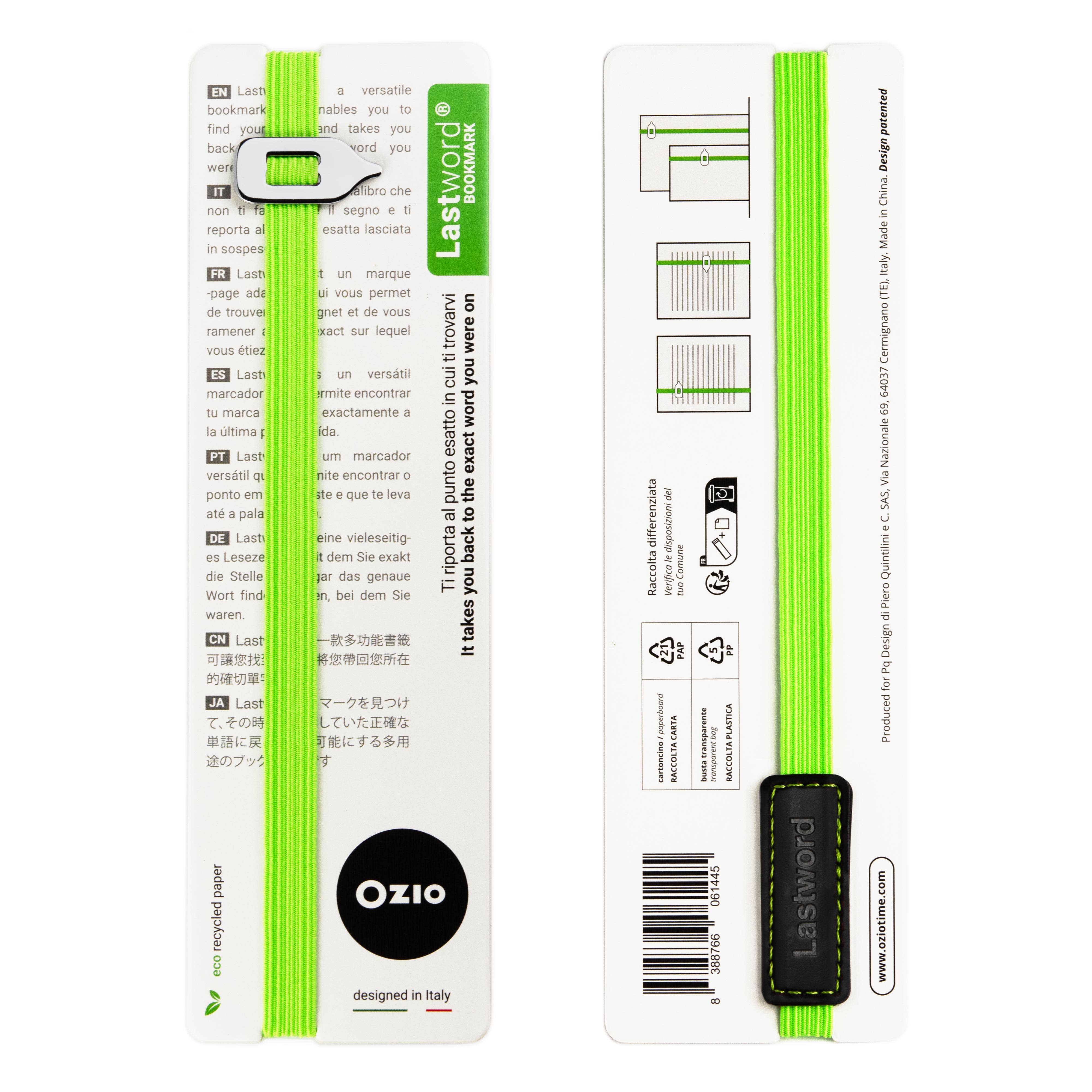 Ozio time - Wholesale Bladwijzer - Lastword elastische bladwijzer9