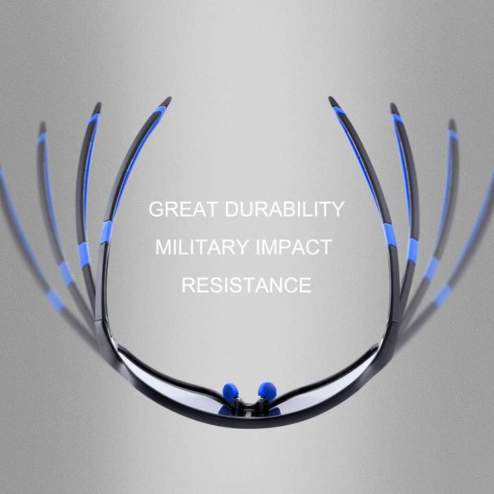 SPARE-SPECS, LLC - Wholesale Sunglasses - Unisex - ROCKBROS Polarized Full Lens Sunglasses Cycling Bicycle Glasses Outdoor Sports Eyewear UV40041