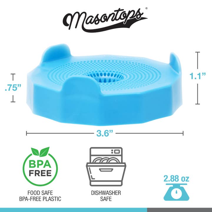 Masontops - Wholesale Voedselopslagcontainer - Bean Screen Kiemdeksels voor Mason Jars3