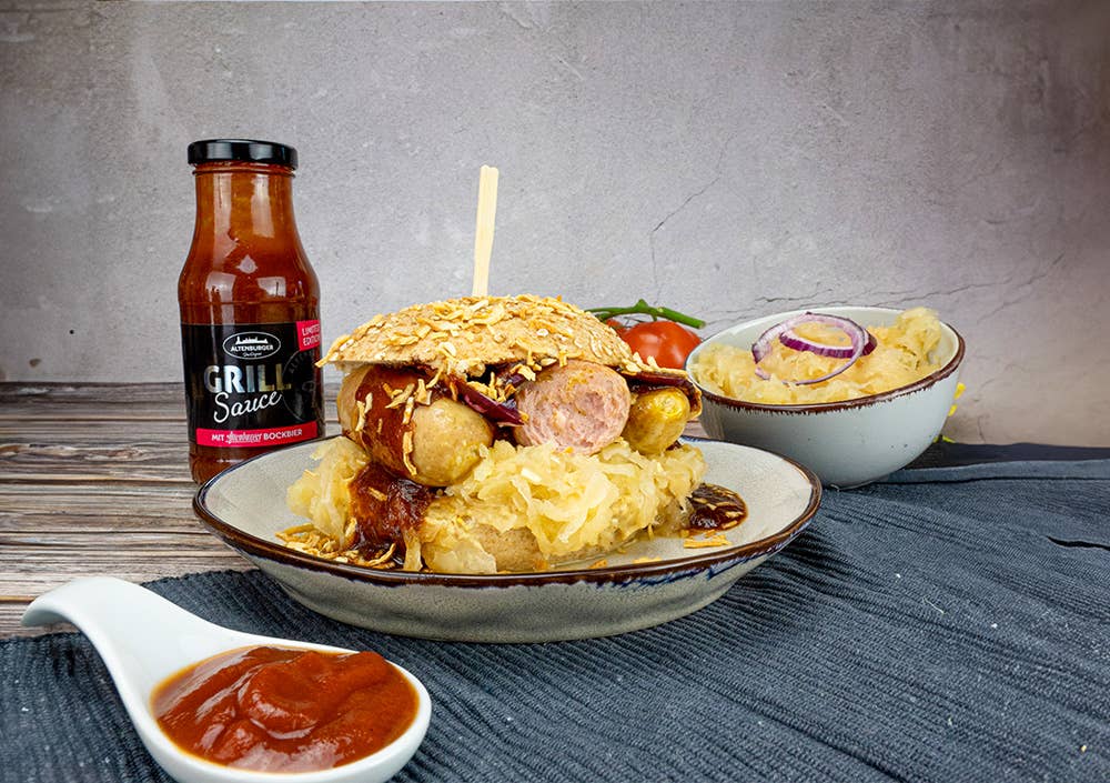 Altenburger Senf & Feinkost GmbH & Co. KG - Wholesale BBQ-saus - Grillsaus met bockbier - fruitig en pittig2