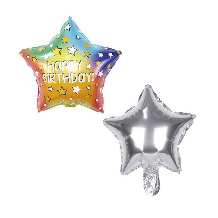 Vijfpuntige Ster Folieballon 12PAKKEN - Klassieke Stervorm voor wholesale door Party Go