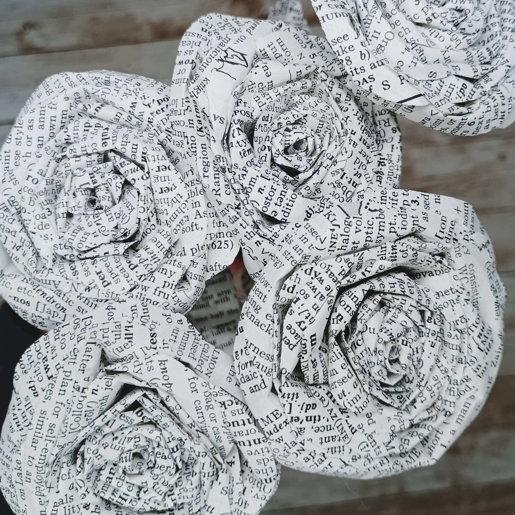 Tall Hill Upcycled - Wholesale Artificial Flowers - Paper Roses13