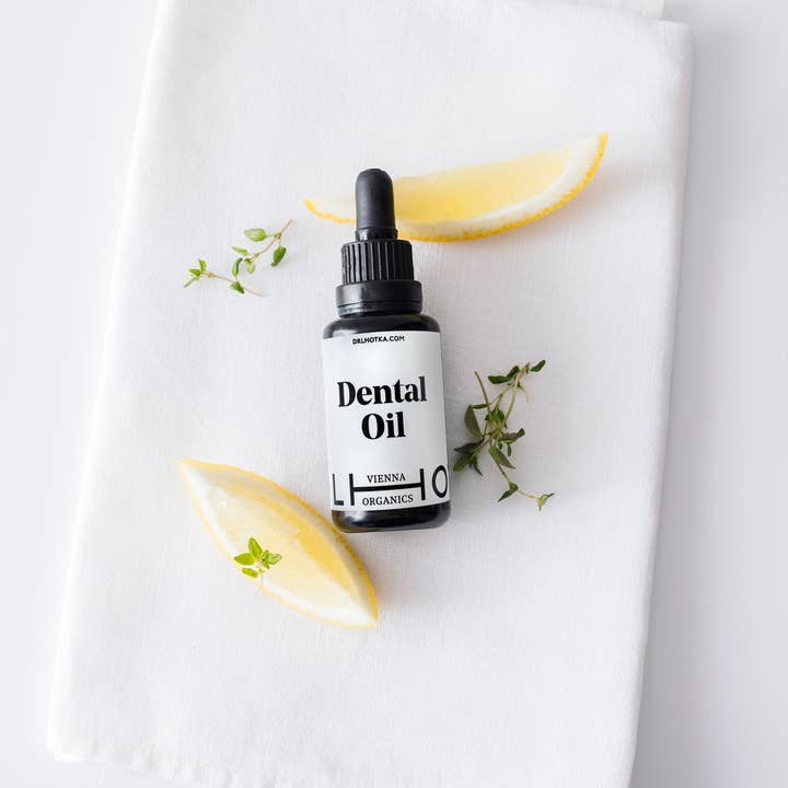 Dr. Lhotka Vienna Organics - Venta al por mayor Enjuagues bucales - Aceite dental orgánico, vegano, sin parabenos ni microplásticos1