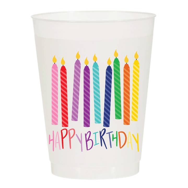Födelsedagsljus Frostade Koppar - Födelsedag för wholesale av Sip Hip Hooray