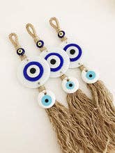 Evileyefavor - Wholesale Decorative Tassel/Wall Drop - Evil Eye Home Decor, White Evil Eye Wall Hanging1