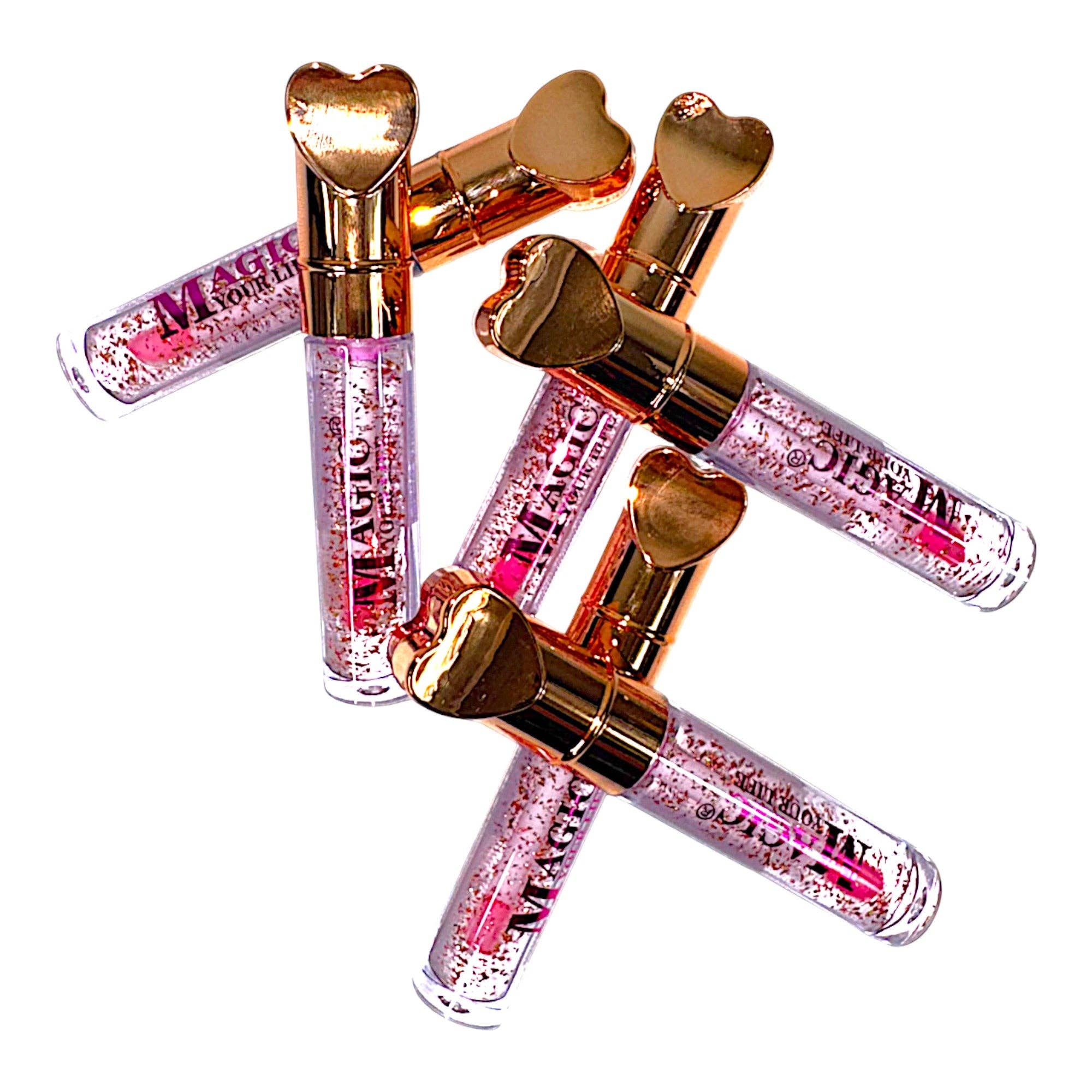 ASSORTI Magic Your Life Heart Lipgloss LC197. (24ST) voor groothandel op Faire4