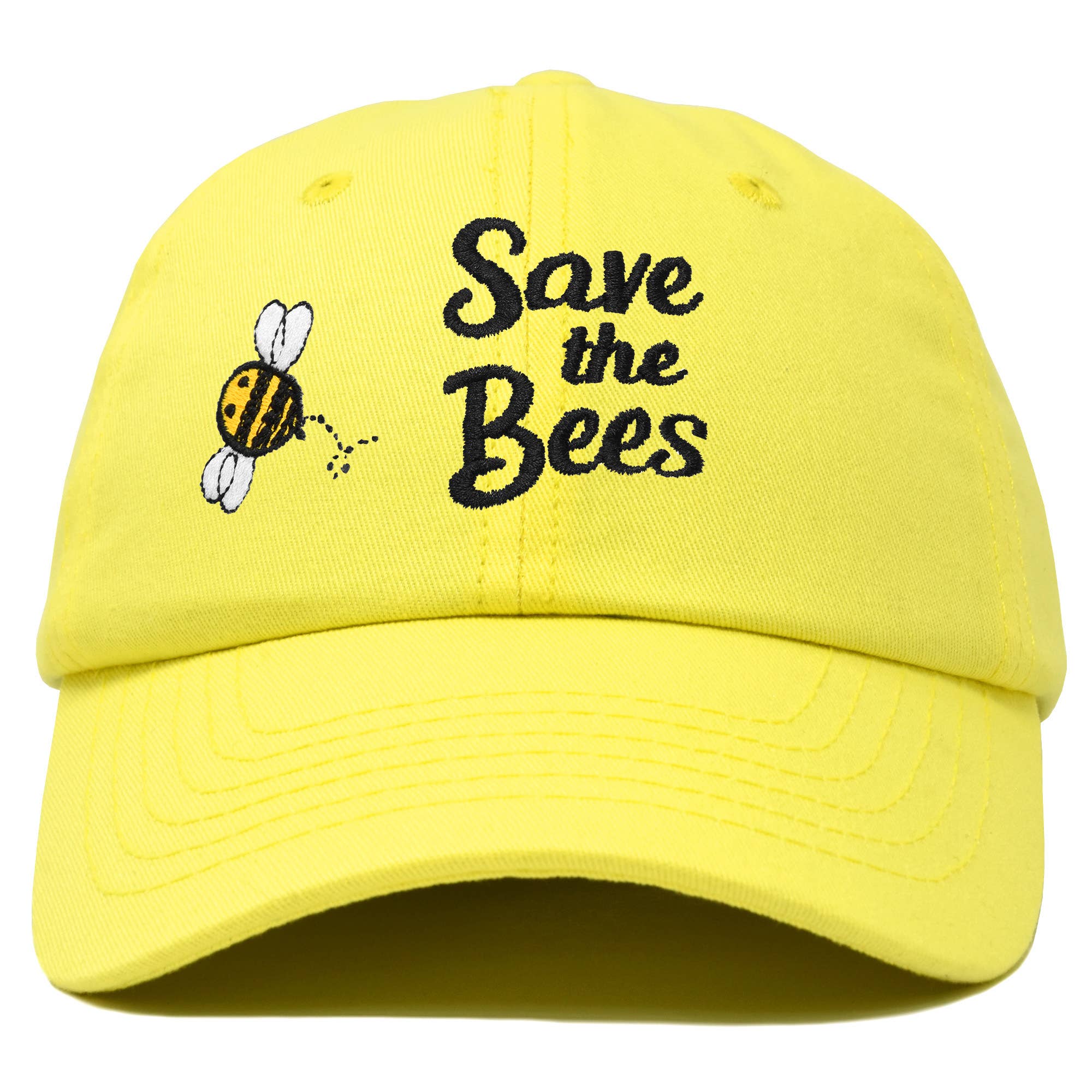 Dalix - Wholesale Baseball Cap - Women's - DALIX Save The Bees Baseball Cap Dad Hat Womens Girls44