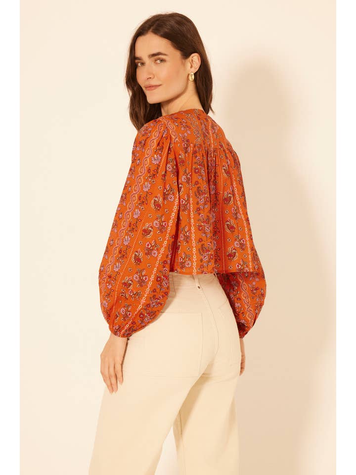 NL Wild Poppy Shira Top for wholesale on Faire1