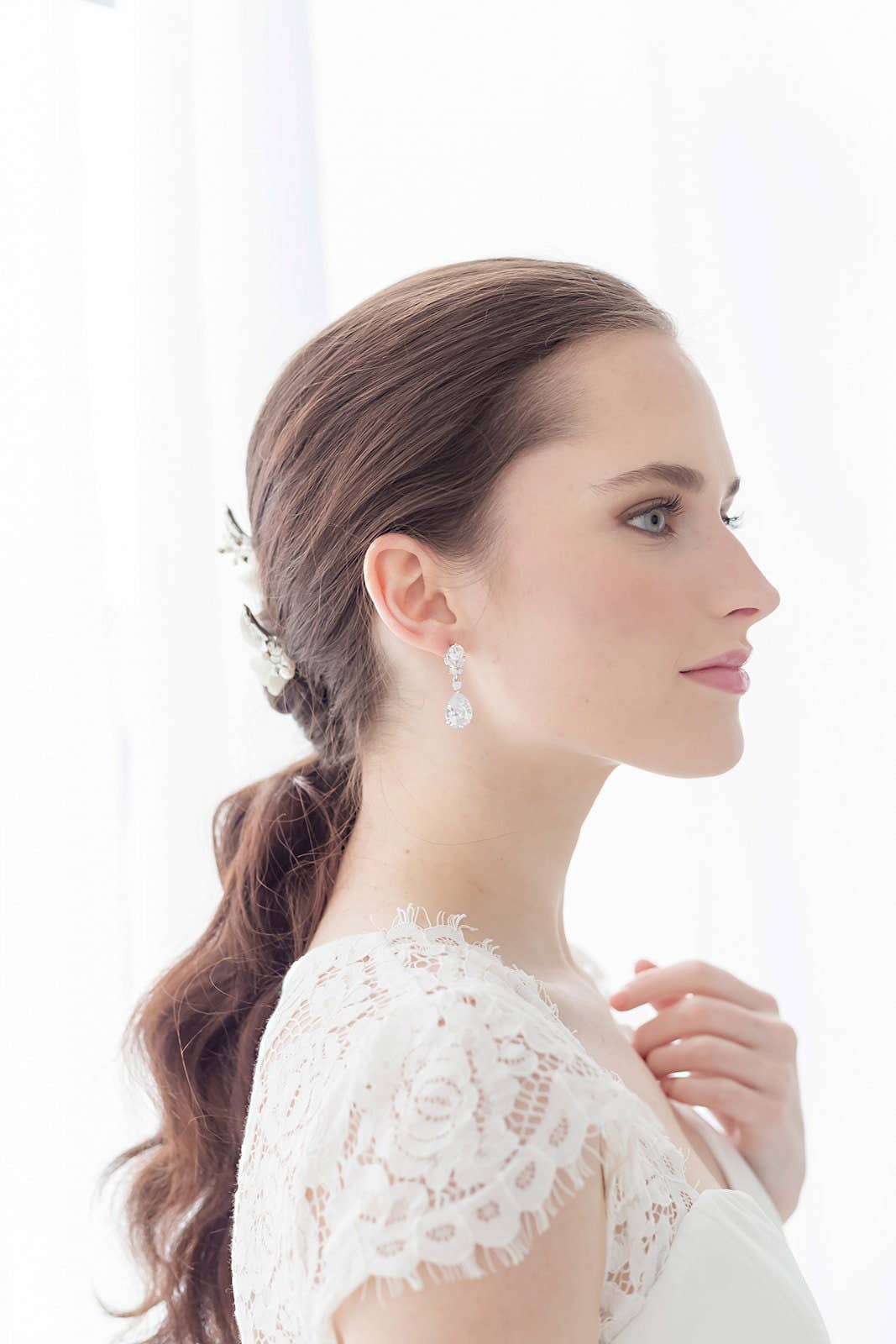 allureweddingjewelry - Wholesale Jewelry Set - Mallie Teardrop Jewelry Set4