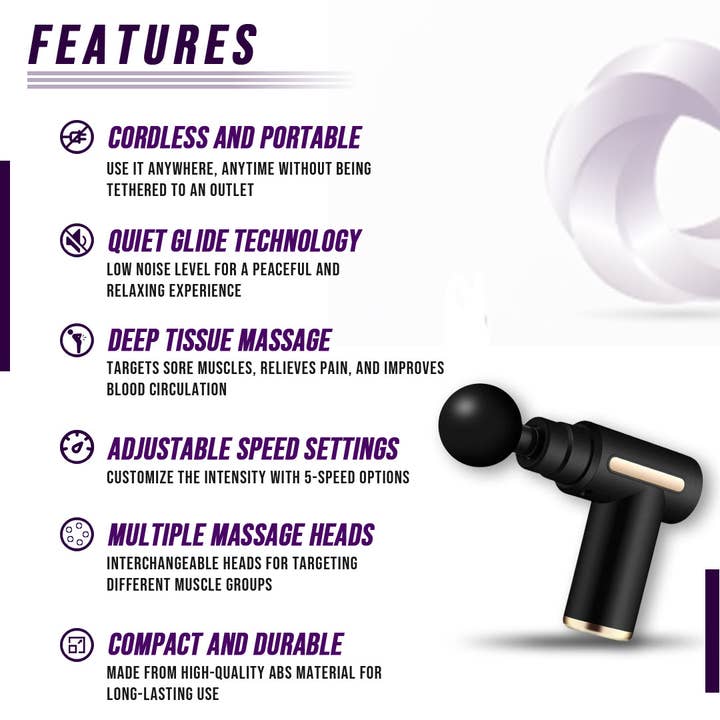 eterus - Wholesale Body Massager - Muscle Massage Gun2