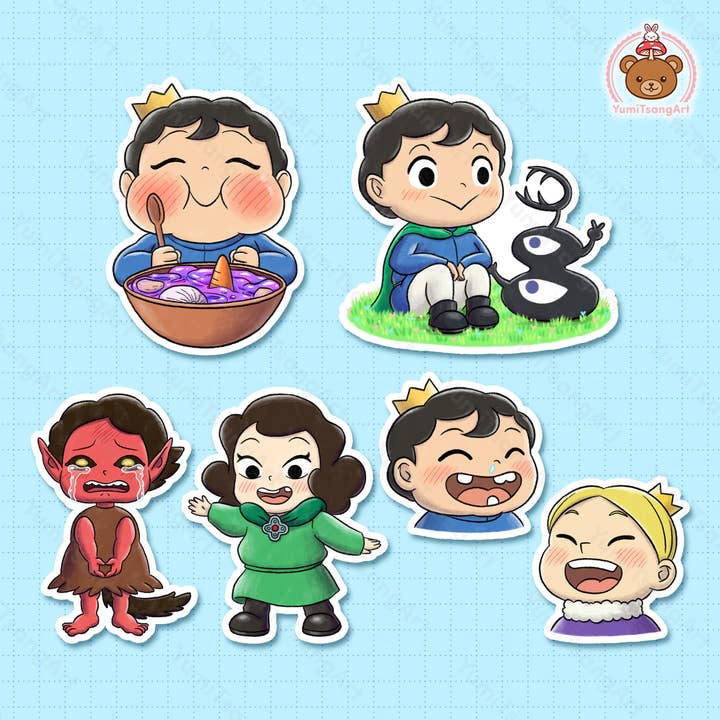 Ranking of Kings Holographic Vinyl Sticker for wholesale by Bubbly Seed LLC