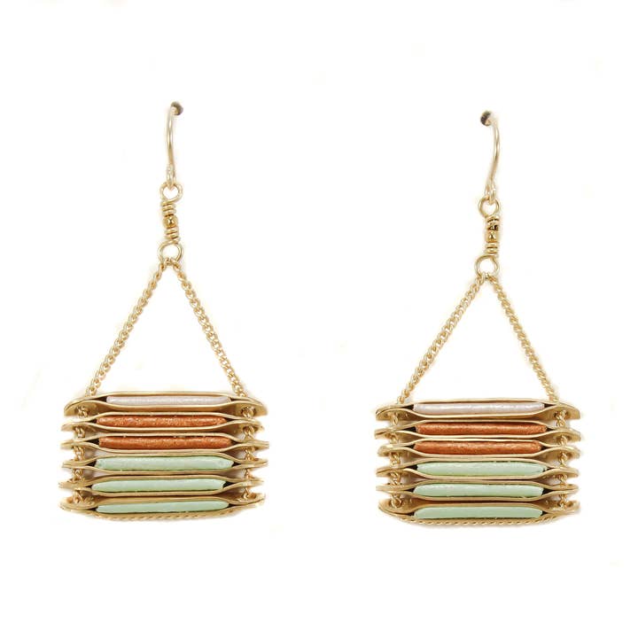 Inlay Stege Örhängen för wholesale av Old Blood Jewelry & Wears