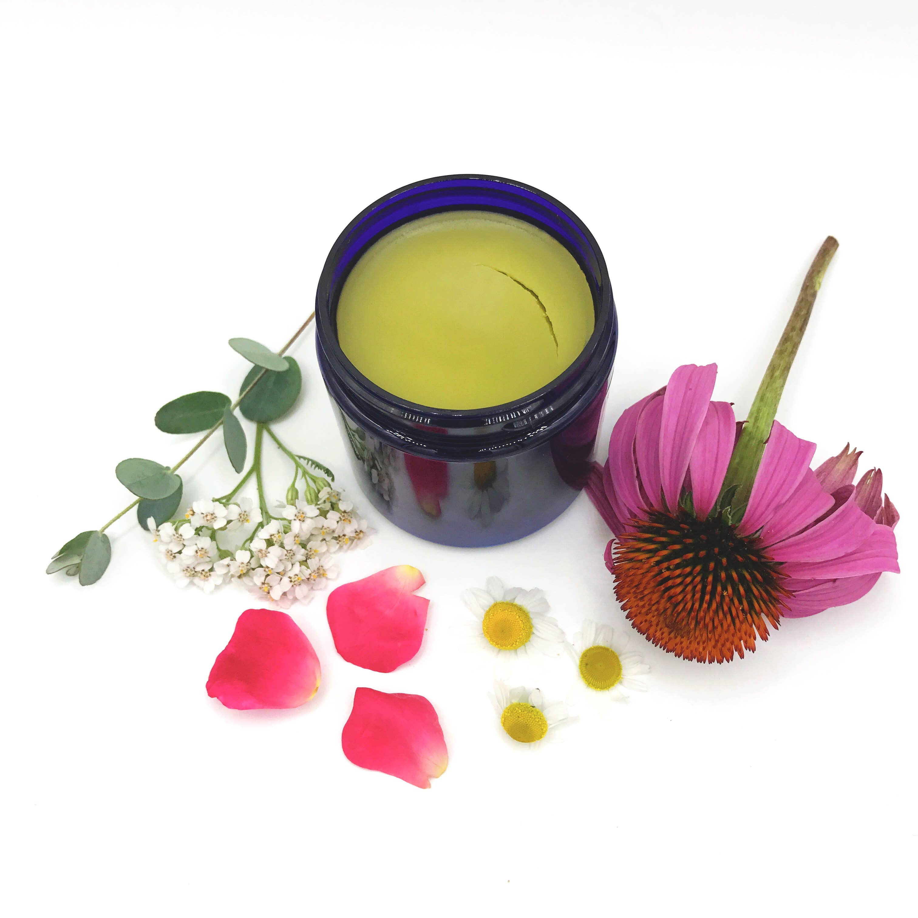 Rooted Earth Farm + Apothecary - Wholesale Healing Salve/Balm/Cream - Cold and Flu Salve - 3 Size Options3