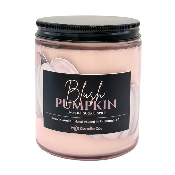 Blush Pumpkin for wholesale by Mix Candle Co