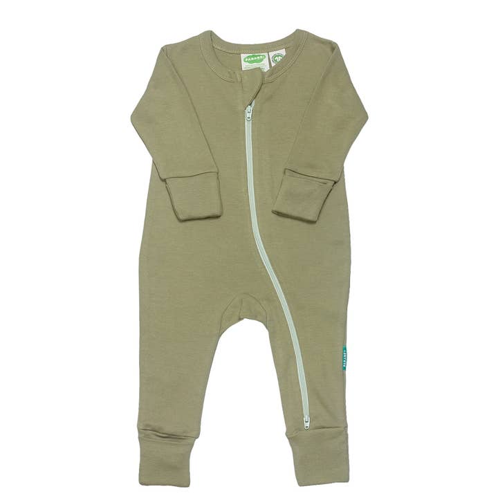 Parade Organics - Wholesale Jumpsuit - Baby - Essential Basic '2-Way' Zip Romper