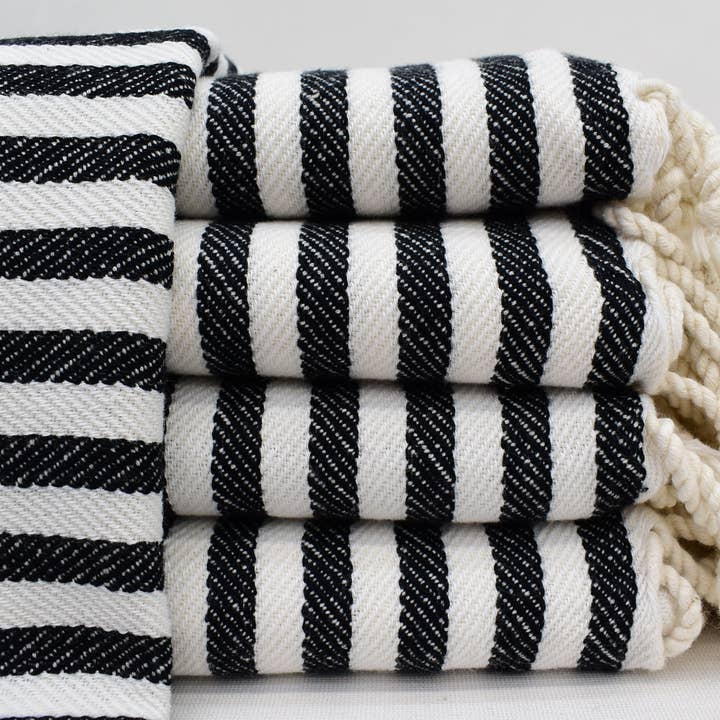 Hand Towel,Black Turkish Hand Towel for Kitchen Use for wholesale by Organic Turkish Towels