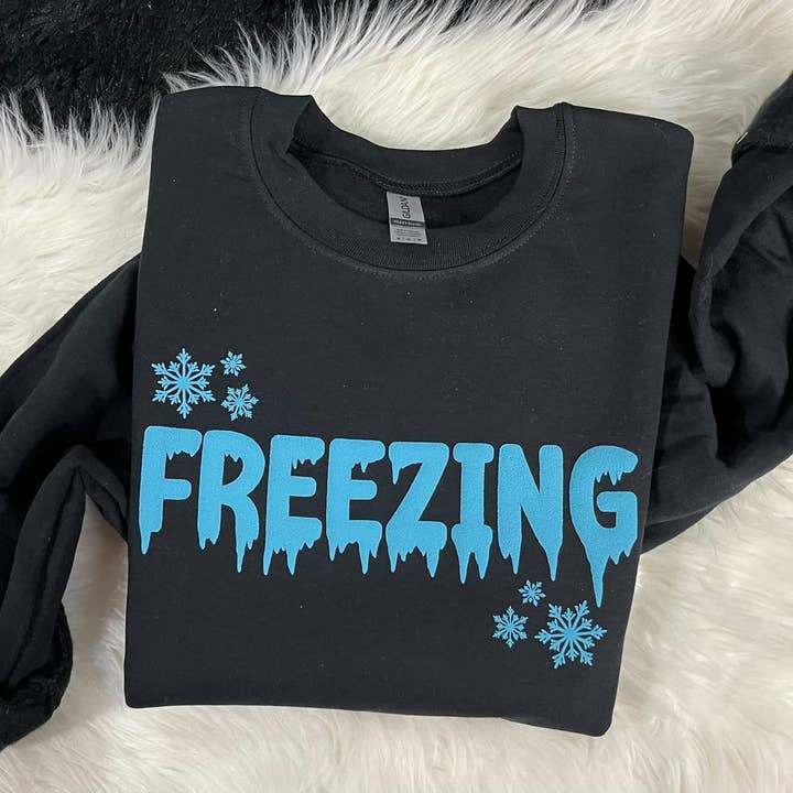 Veste polaire Freezing Icicles Puff pour la vente par MidWest Tees