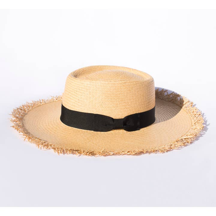 Elegancia Tropical Genuine Panama Hats - Wholesale Straw Hat - Unisex - Playa (Loose straw) - Summer Straw Panama Hat Unisex
