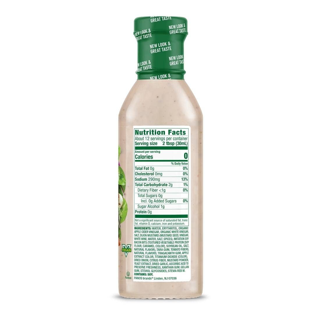 Walden Farms - Wholesale Salad Dressing - Creamy Bac'n Zero Calorie Dressing (12 oz)2