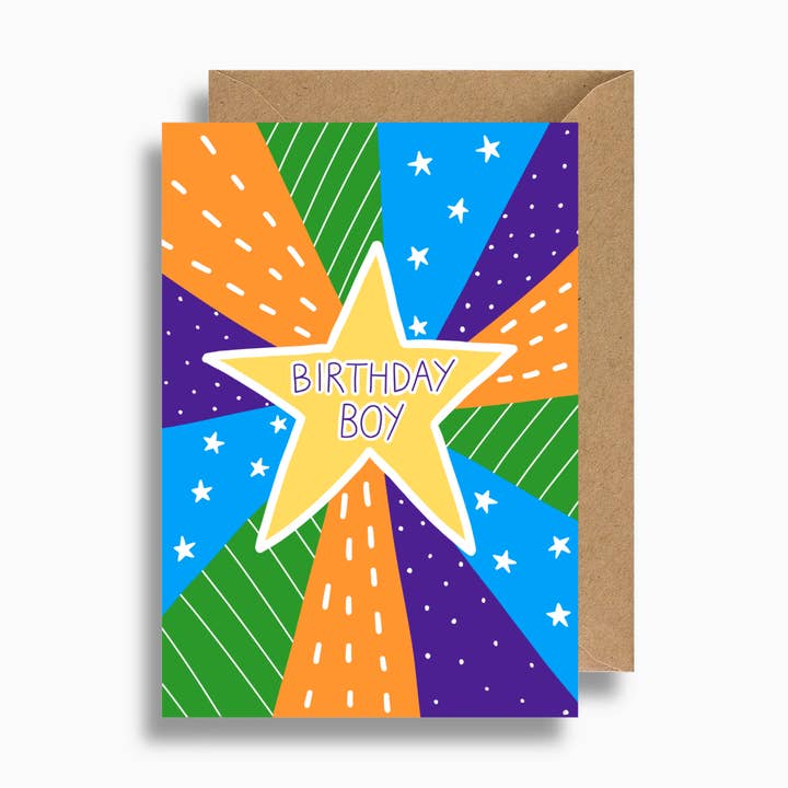Lizzie Chancellor – wholesale Födelsedagskort – Födelsedag pojke kort0