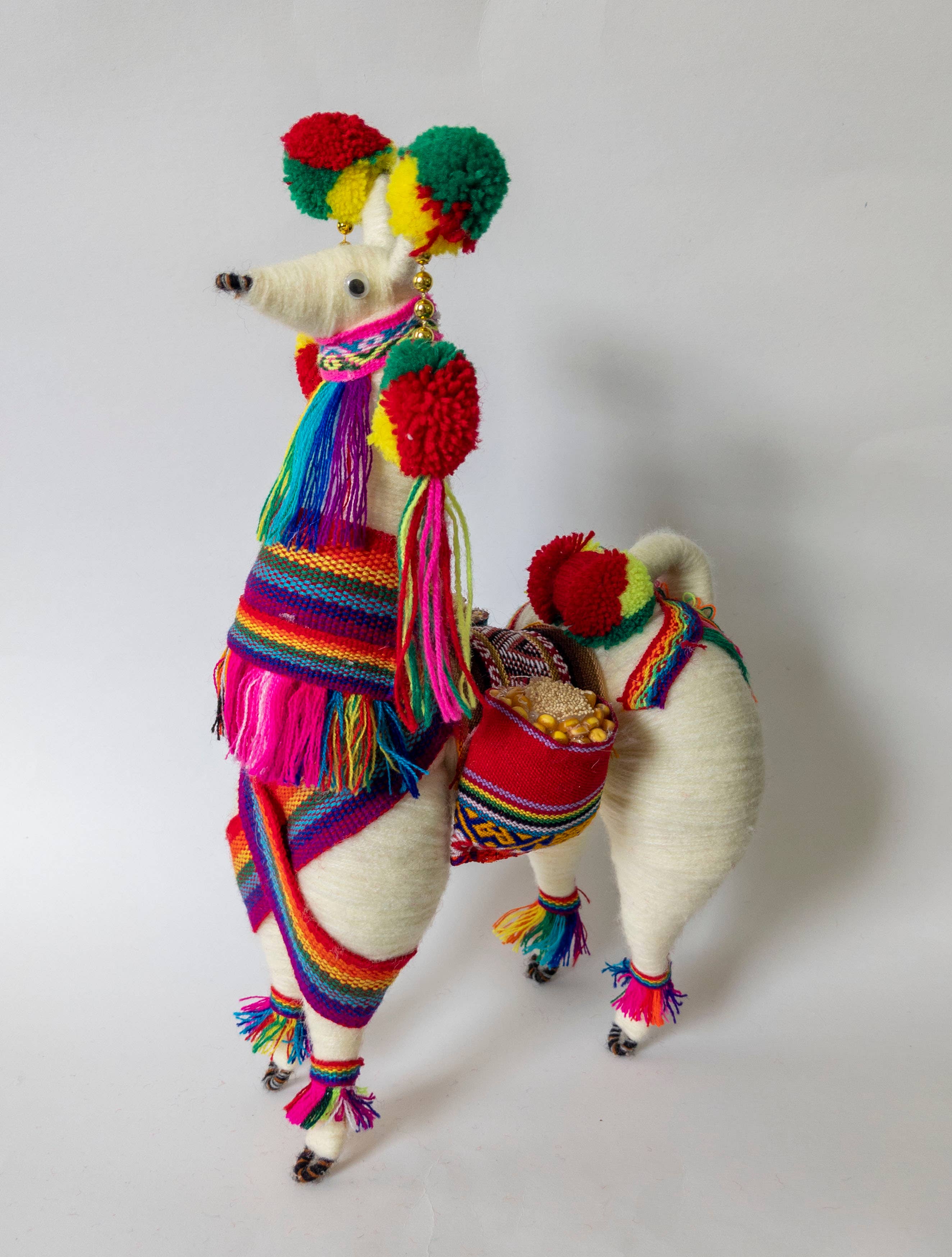 Inspired Peru - Wholesale Decorative Figurine - Fiesta Llama Extra Large1