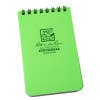 Rite in the Rain – Caderno por atacado – Caderno Espiral Top Rite 3" x 5", Verde Brilhante2