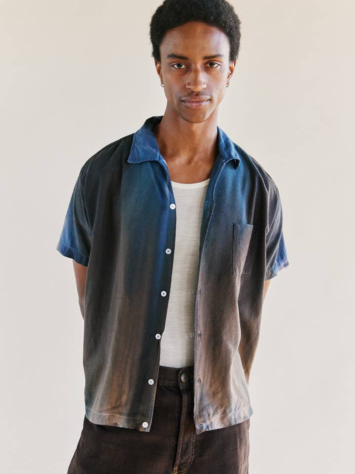 Riverside Tool & Dye - Wholesale Buttoned-down shirt – Women's - Louie Shirt in Raw Silk13