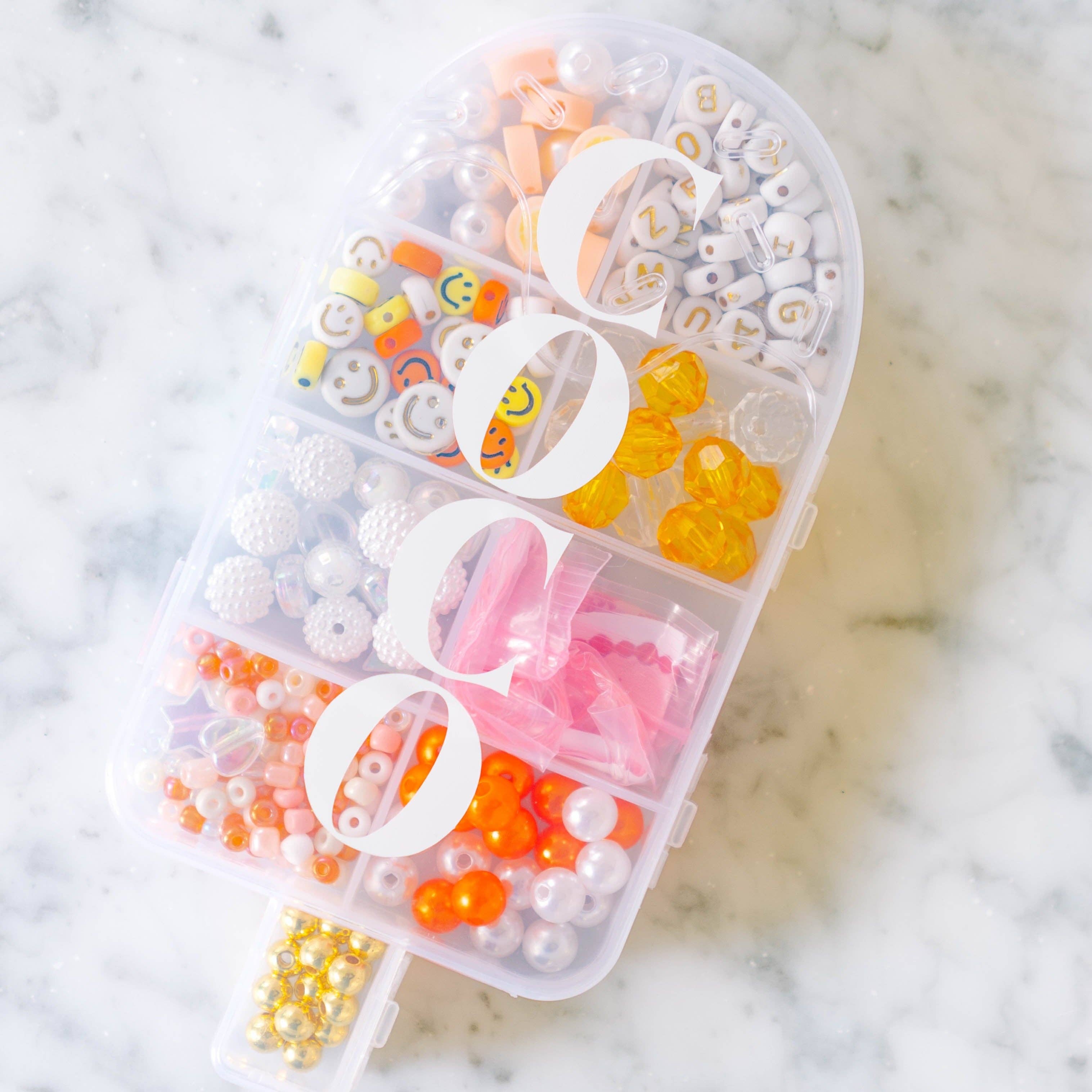 Little Stacks – wholesale DIY Jewellery – Child – The Rainbow Swirl Popsicle Kit7